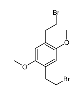 1,4-bis(2-bromoethyl)-2,5-dimethoxybenzene结构式