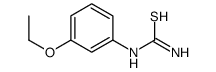 (3-ethoxyphenyl)thiourea结构式