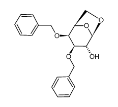 1,6-anhydro-3,4-di-O-benzyl-β-D-galactopyranose Structure