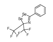 5-phenyl-3,3-bis(trifluoromethyl)-1,2,4-diselenazole Structure