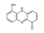 6-Hydroxy-1(5H)-phenazinone Structure