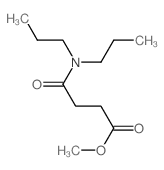 methyl 3-(dipropylcarbamoyl)propanoate Structure