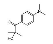 1-[4-(dimethylamino)phenyl]-2-hydroxy-2-methylpropan-1-one Structure