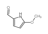 1H-Pyrrole-2-carboxaldehyde,5-methoxy-(9CI) structure