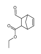 3-Formylbicyclo[2.2.1]hept-5-ene-2-carboxylic acid ethyl ester结构式