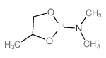 N,N,4-trimethyl-1,3,2-dioxaphospholan-2-amine Structure
