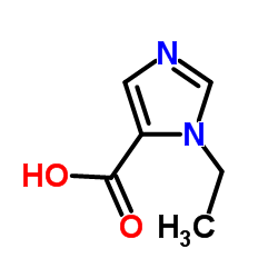 1-Ethyl-1H-imidazole-5-carboxylic acid Structure