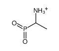 1-aminoethylphosphinic acid结构式