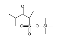 trimethylsilyl 2,4-dimethyl-3-oxopentane-2-sulfonate Structure