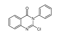 2-氯-3-苯基喹唑啉-4(3H-)-酮结构式