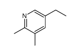 5-ethyl-2,3-dimethylpyridine结构式