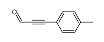 2-PROPYNAL, 3-(4-METHYLPHENYL)-结构式