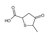 2-Thiophenecarboxylicacid,tetrahydro-5-methyl-4-oxo-(7CI,9CI)结构式