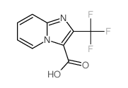 2-(trifluoromethyl)imidazo[1,2-a]pyridine-3-carboxylic acid structure