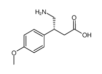 (R)-4-Amino-3-(4-methoxyphenyl)butanoic acid structure