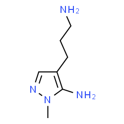 1H-Pyrazole-4-propanamine,5-amino-1-methyl-(9CI) picture