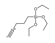 triethoxy(3-isocyanopropyl)silane Structure