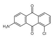 2-amino-8-chloroanthraquinone结构式