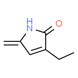 2H-Pyrrol-2-one,3-ethyl-1,5-dihydro-5-methylene-(9CI) Structure