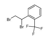 1-(1,2-dibromoethyl)-2-(trifluoromethyl)benzene Structure