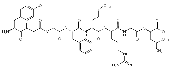 Met-Enkephalin-Arg-Gly-Leu Structure