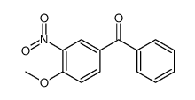 4-methoxy-3-nitrophenyl phenyl ketone结构式