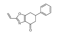 2-ethenyl-6-phenyl-6,7-dihydro-5H-1,3-benzoxazol-4-one Structure