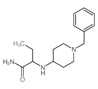 Butanamide,2-[[1-(phenylmethyl)-4-piperidinyl]amino]-结构式