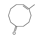 5-methylcyclodec-5-en-1-one结构式