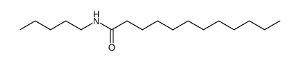 N-pentyl-lauramide Structure