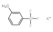 Potassium (3-methylphenyl)trifluoroborate structure