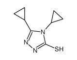 4,5-DICYCLOPROPYL-4H-[1,2,4]TRIAZOLE-3-THIOL picture