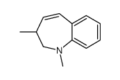 1,3-dimethyl-2,3-dihydro-1-benzazepine结构式