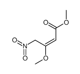 methyl (E)-3-methoxy-4-nitro-2-butenoate Structure