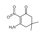 3-amino-5,5-dimethyl-2-nitrocyclohex-2-en-1-one Structure