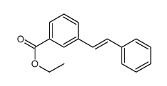 ethyl 3-(2-phenylethenyl)benzoate Structure