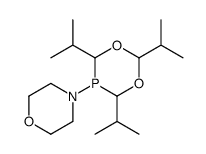 4-[2,4,6-tri(propan-2-yl)-1,3,5-dioxaphosphinan-5-yl]morpholine Structure