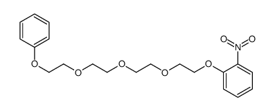 1-nitro-2-[2-[2-[2-(2-phenoxyethoxy)ethoxy]ethoxy]ethoxy]benzene Structure