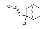 2-Chloro-2-isocyanato-7-oxa-bicyclo[2.2.1]heptane结构式