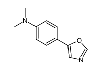 N,N-dimethyl-4-(1,3-oxazol-5-yl)aniline Structure