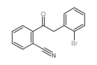 2-(2-BROMOPHENYL)-2'-CYANOACETOPHENONE结构式