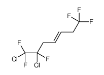 6,7-dichloro-1,1,1,6,7,7-hexafluorohept-3-ene Structure