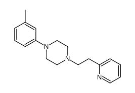 1-(3-methylphenyl)-4-(2-pyridin-2-ylethyl)piperazine Structure