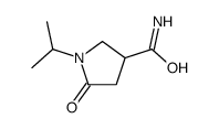 1-Isopropyl-2-oxopyrrolidine-4-carboxamide Structure
