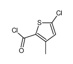 2-Thiophenecarbonylchloride,5-chloro-3-methyl-(9CI)结构式