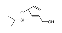 (4R)-4-[tert-butyl(dimethyl)silyl]oxyhexa-2,5-dien-1-ol Structure