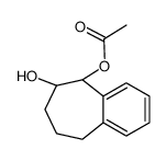 [(5S,6S)-6-hydroxy-6,7,8,9-tetrahydro-5H-benzo[7]annulen-5-yl] acetate Structure