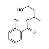 3-hydroxy-1-methylpropyl salicylate结构式