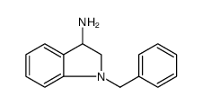 1H-Indol-3-amine, 2,3-dihydro-1-(phenylmethyl)结构式