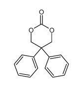 5,5-diphenyl-[1,3]dioxan-2-one结构式